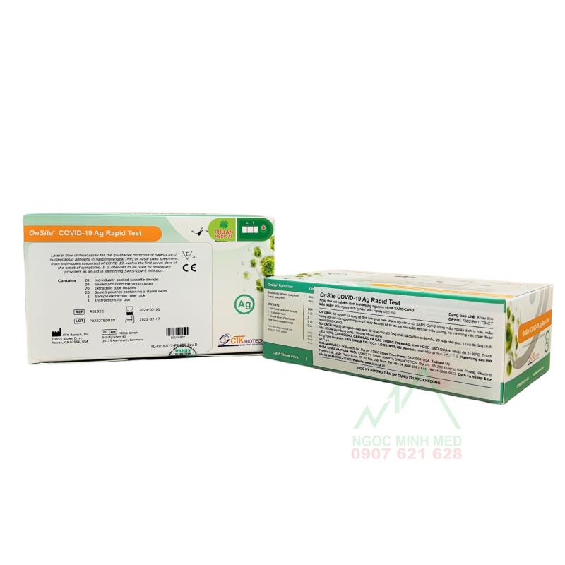Test nhanh xét nghiệm Covid